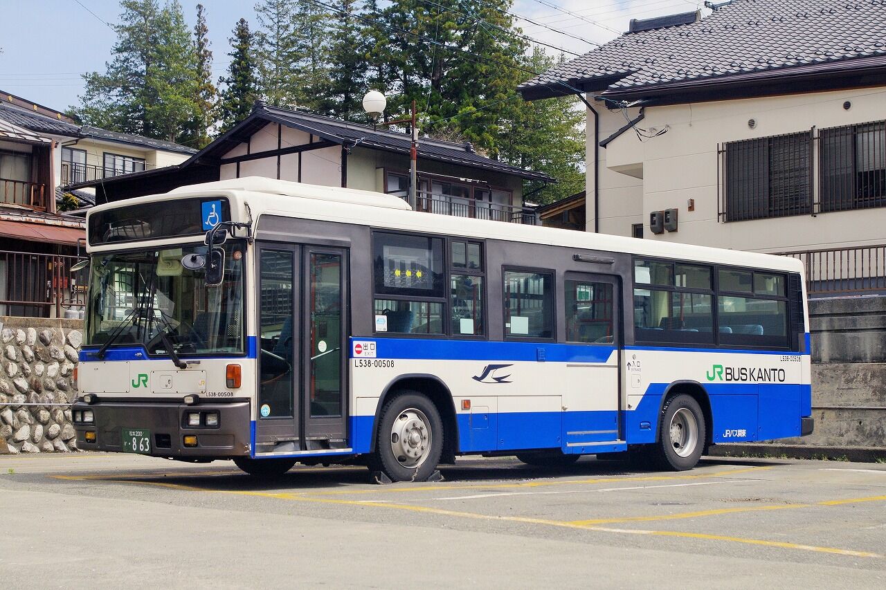 JRバス関東(路線車) L538-00508 : エヌティーさんの検修庫 JRバス関東(路線車) L538-00508 : エヌティーさんの検修庫