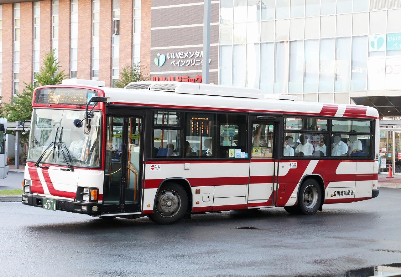 旭川電気軌道 路線車 6011号車 エヌティーさんの検修庫 Trans55