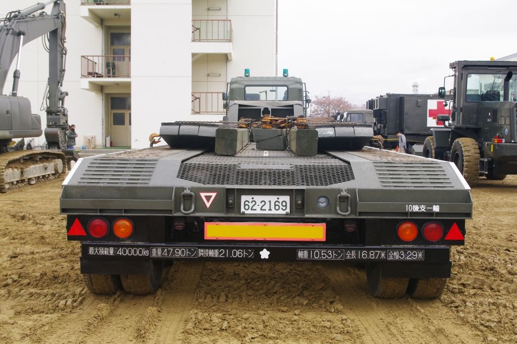陸上自衛隊 73式特大型セミトレーラ ～その3～ : エヌティーさん