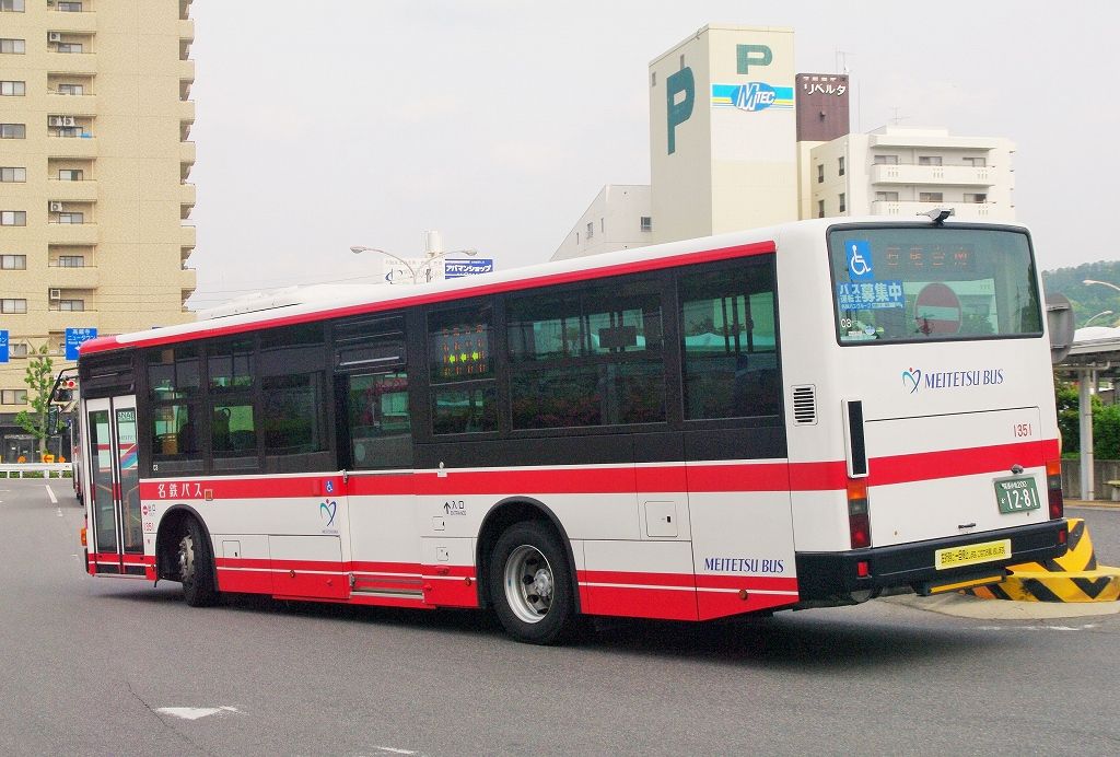 名鉄バス(路線車) 1351号車 : エヌティーさんの検修庫(trans5885)