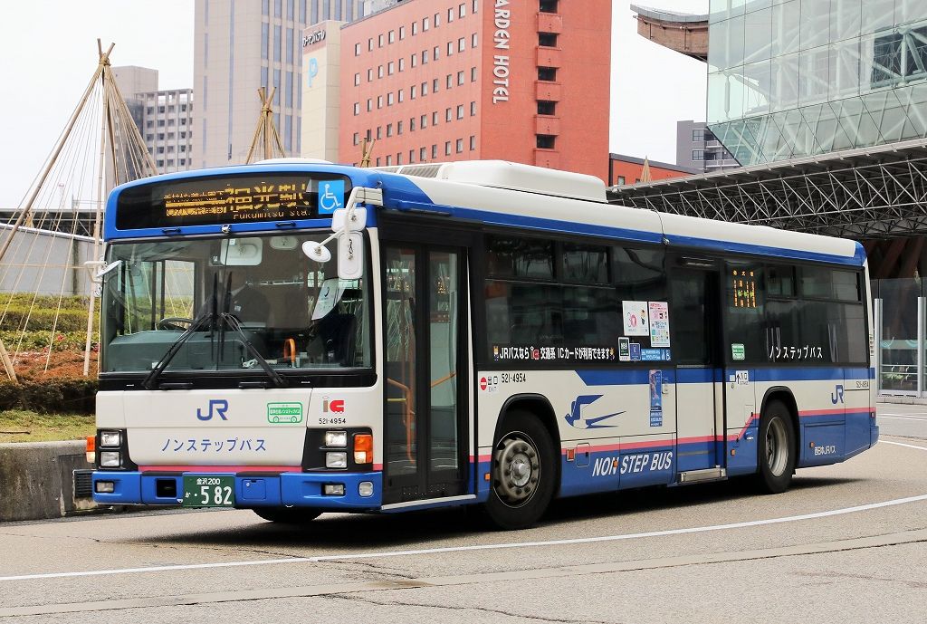 西日本jrバス 路線車 521 4954 エヌティーさんの検修庫 Trans5885