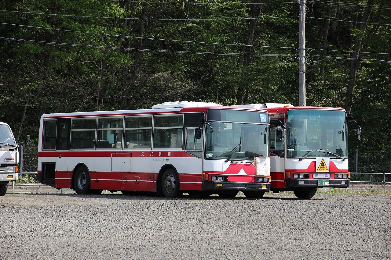 網走バス(路線車) 91号車 : エヌティーさんの検修庫(trans5885)