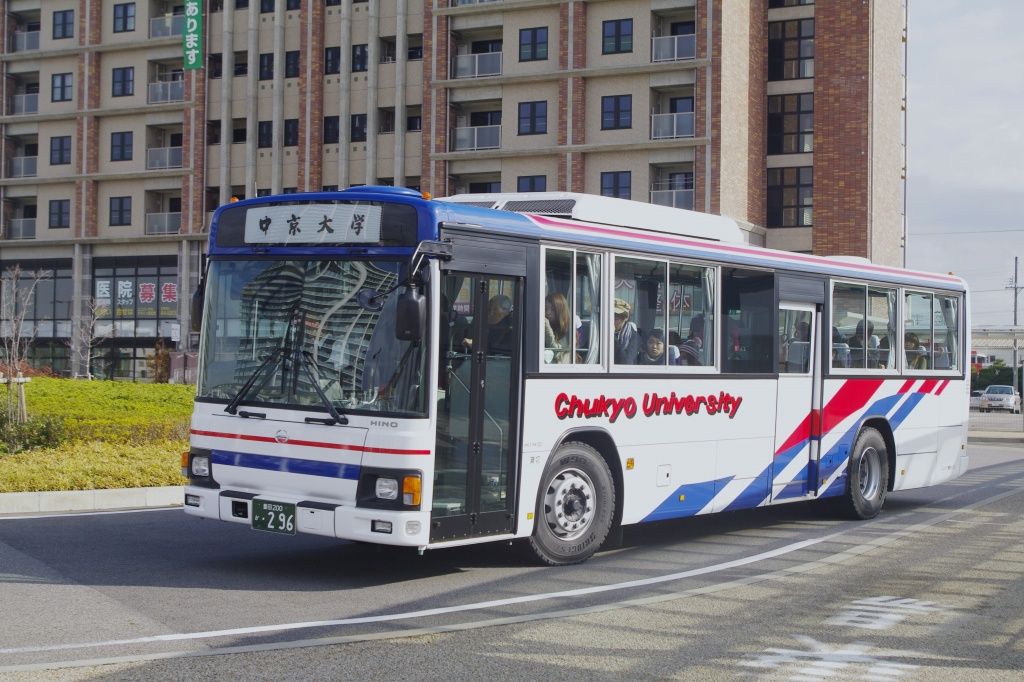 Mk観光 中京大学スクールバス エヌティーさんの検修庫 Trans55 Mk観光 中京大学スクールバス エヌティーさんの検修庫 Trans55