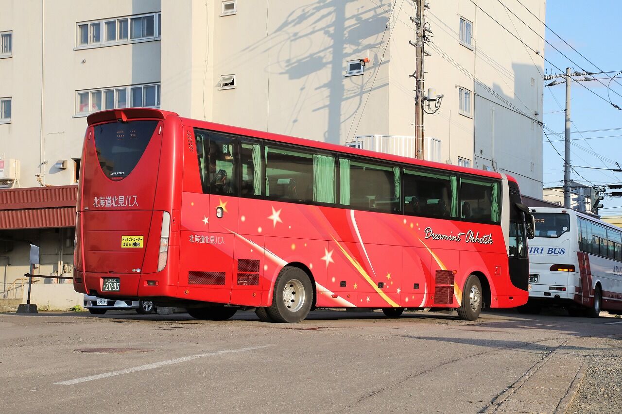 北海道北見バス 高速車 95号車 エヌティーさんの検修庫 Trans55