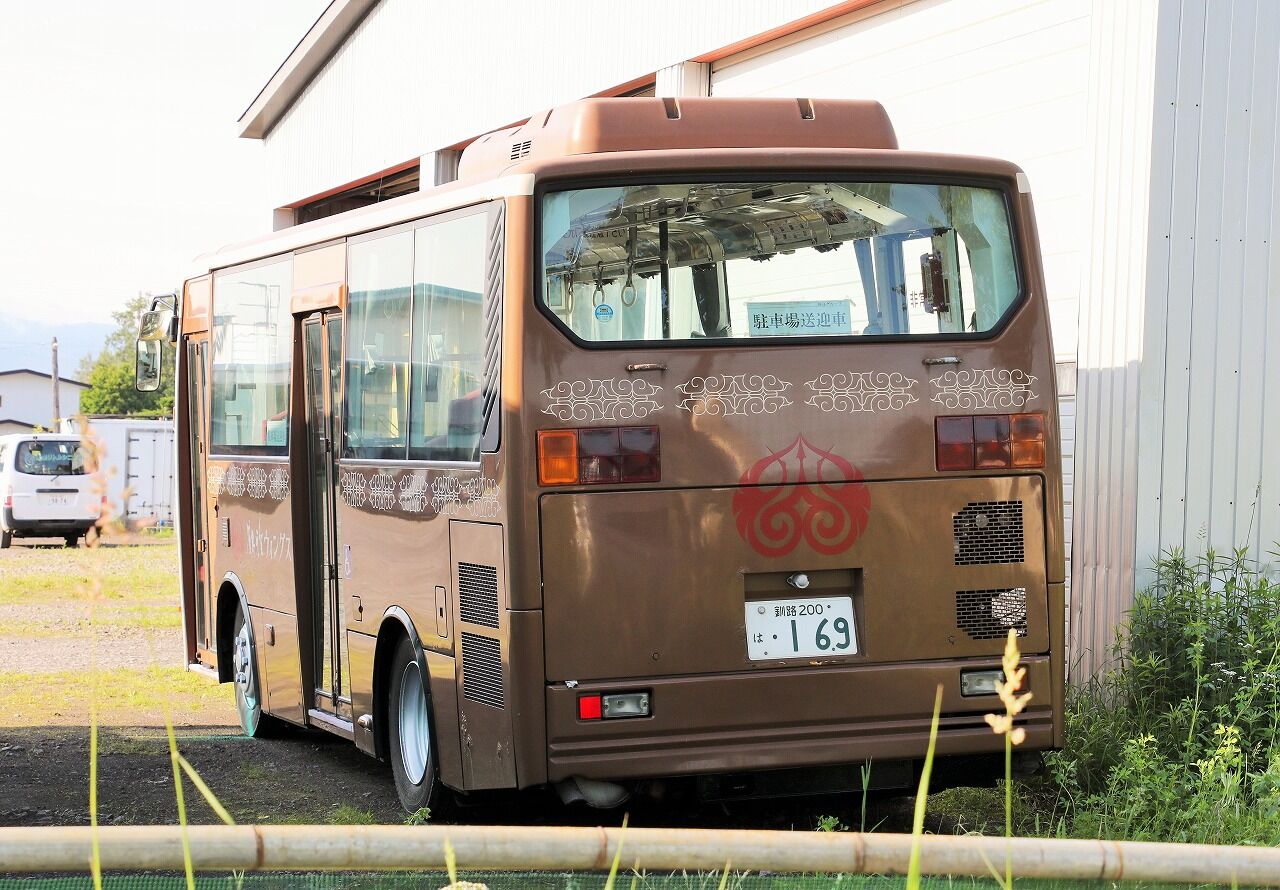 自家用 企業所有 バス エヌティーさんの検修庫 Trans55 自家用 企業所有 バス エヌティーさんの検修庫 Trans55