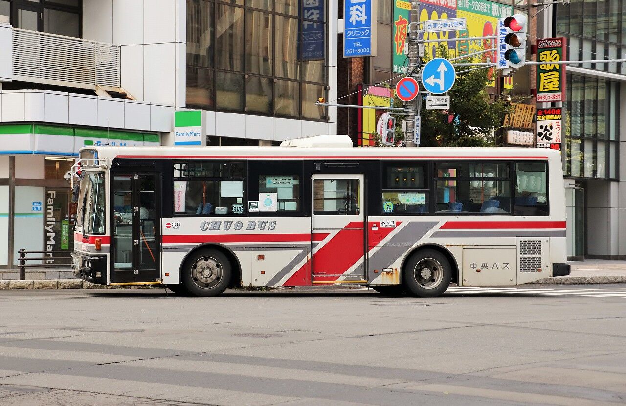 北海道中央バス(路線車) 1961号車 : エヌティーさんの検修庫(trans5885)