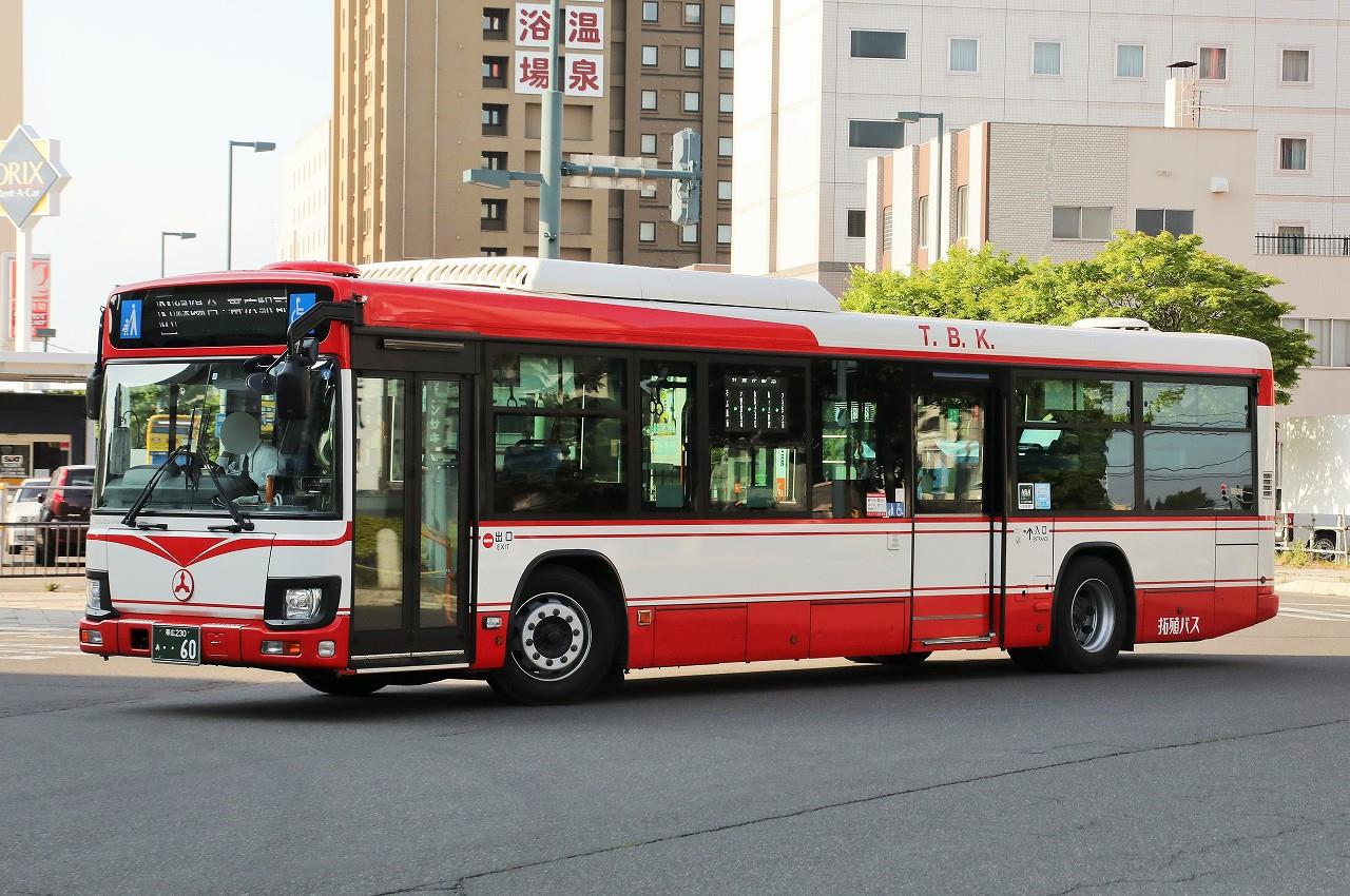 北海道拓殖バス(路線車) 60号車 : エヌティーさんの検修庫(trans5885)