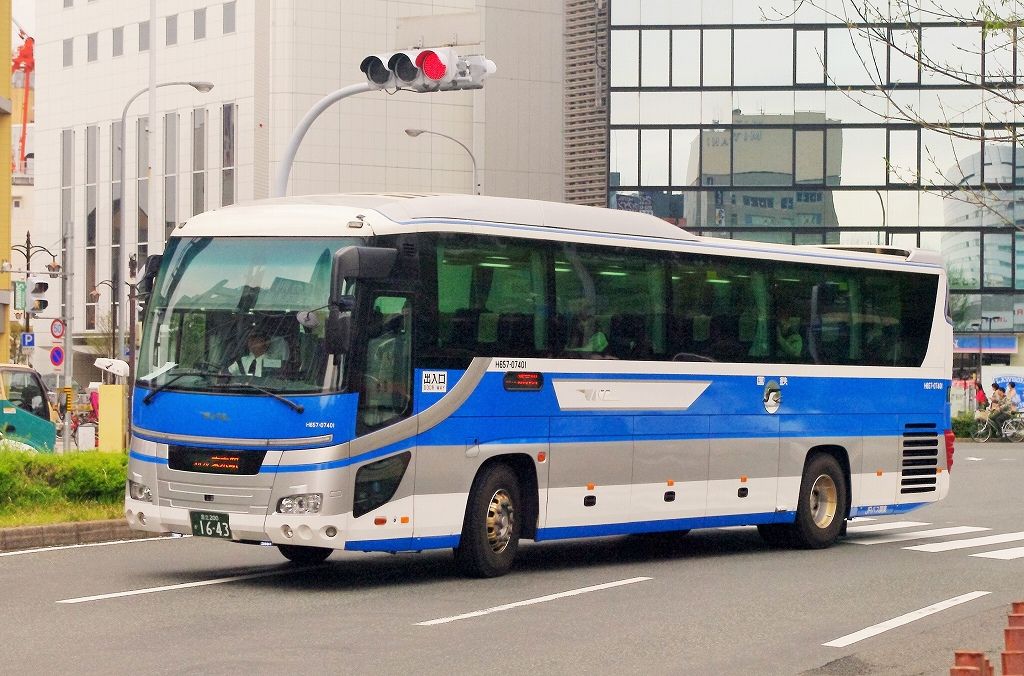 JRバス関東(高速車) H657-07401(東京) : エヌティーさんの検修庫 JRバス関東(高速車) H657-07401(東京) : エヌティーさんの検修庫