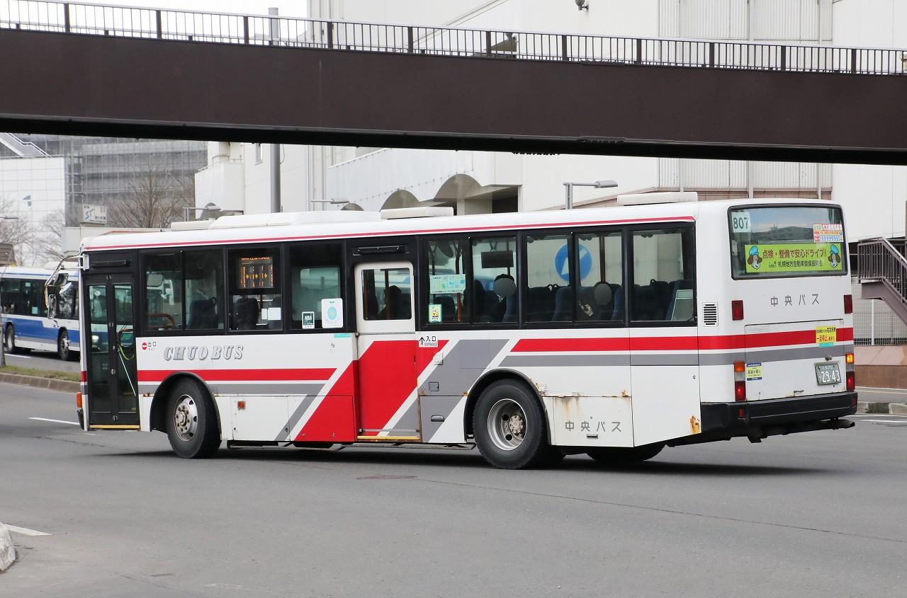 北海道中央バス(路線車) 2943号車 : エヌティーさんの検修庫(trans5885)