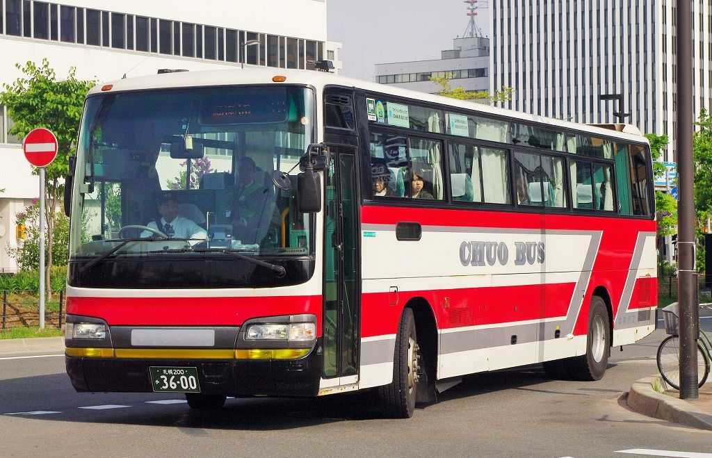 北海道中央バス 高速車 3600号車 エヌティーさんの検修庫 Trans55