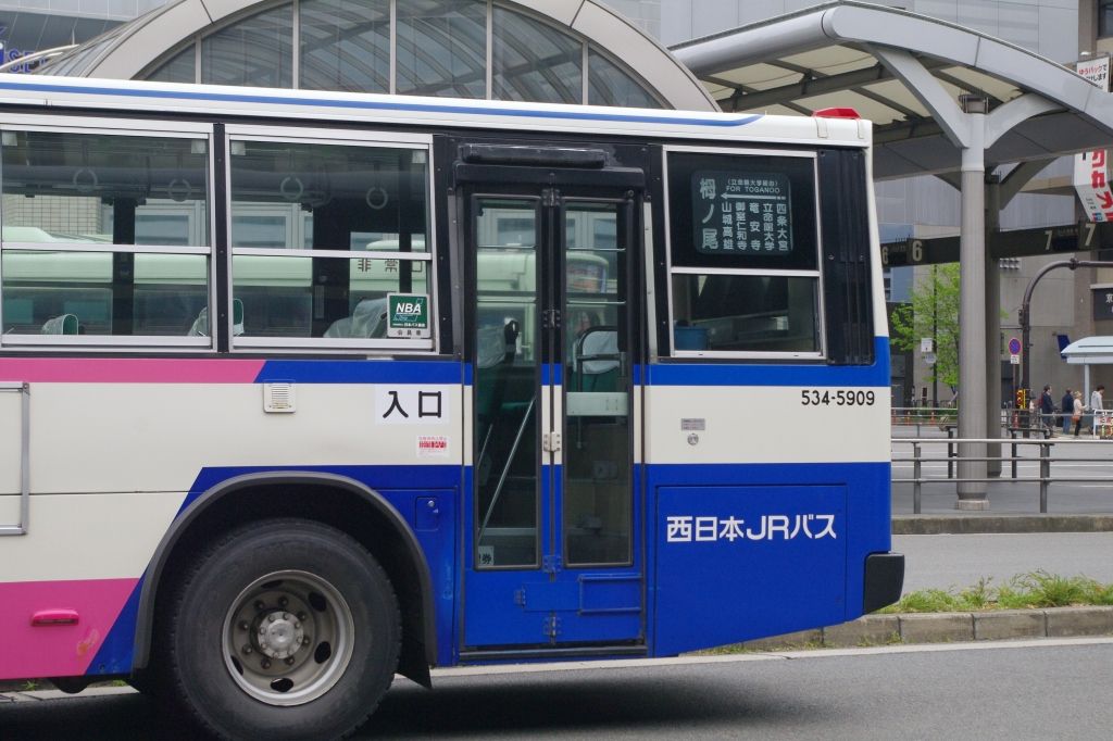 西日本JRバス 福知山 方向幕