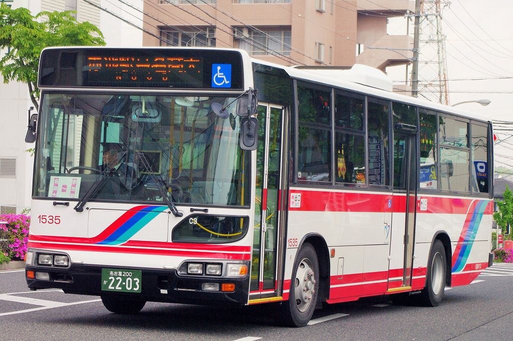 名鉄バス方向幕　4415号車 名鉄バス(路線車) 1535号車 : エヌティーさんの検修庫(trans5885)