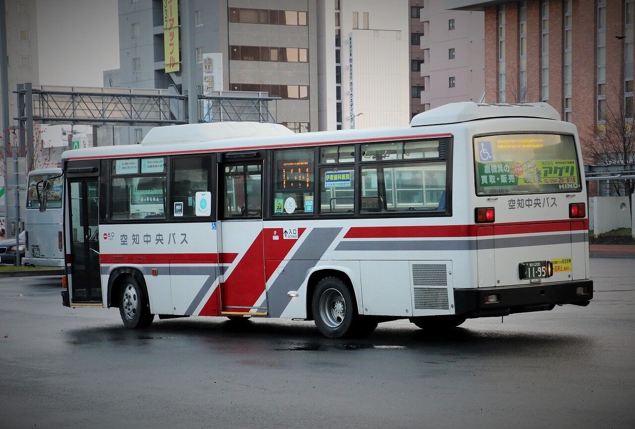 空知中央バス(路線車) 1195号車 : エヌティーさんの検修庫