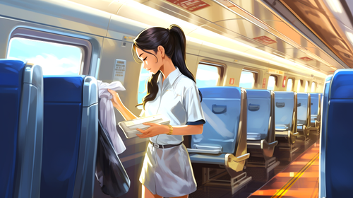 maximilian283_Japanese_girl_cleaning_inside_of_Shinka