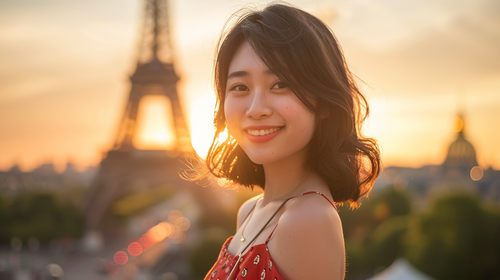 maximilian283_Beautiful_Japanese_female_tourist_in_Paris_summ