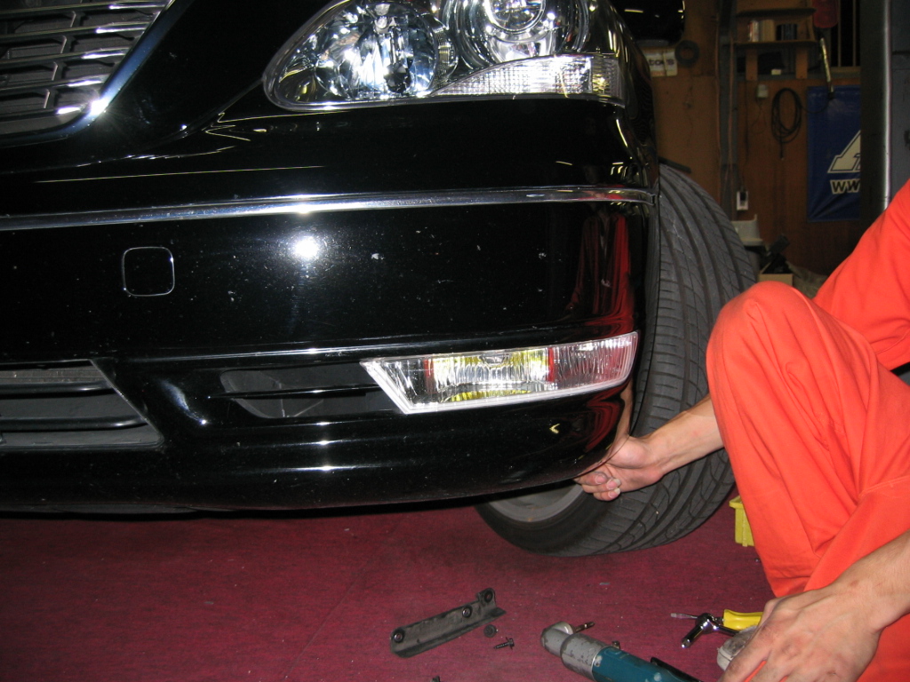 日本未入荷 セルシオ 30 後期 Furious 専用フォグ イエロー Fucoa Cl