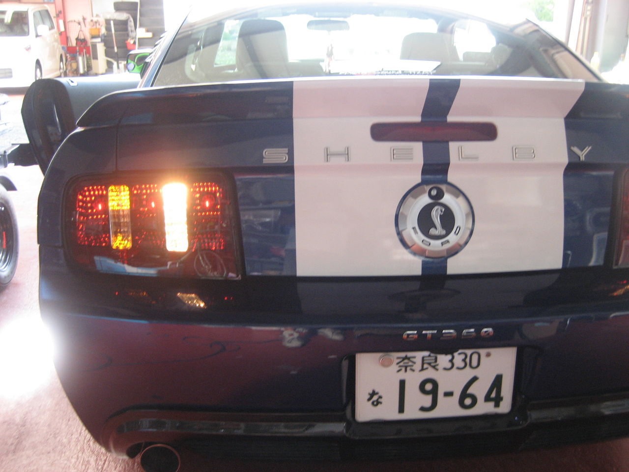 マスタング テールランプ カスタム 交換 オートサウンドトラップのカスタム日記
