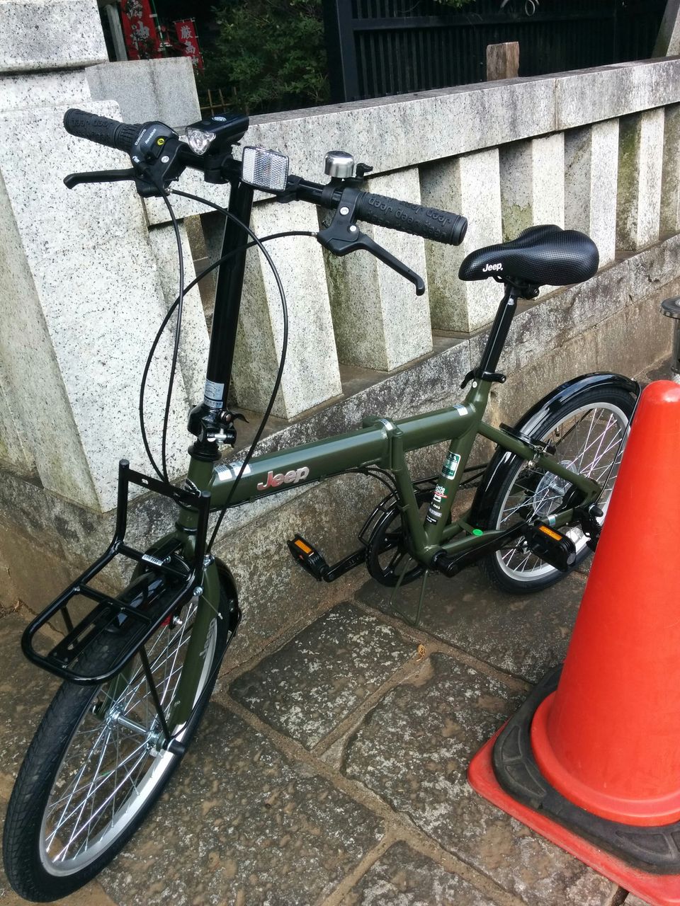 折りたたみ自転車JEEP オリーブ色ゲット : travel_trainのblog 折りたたみ自転車JEEP オリーブ色ゲット : travel_trainのblog