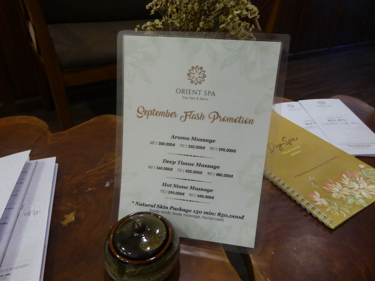 週末ハノイ サパ その１０ Orient Spaでマッサージ ひまがあれば海外 女子一人旅