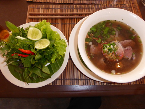 ㊱Le Cafe Ban Vat Sene2 pho bo
