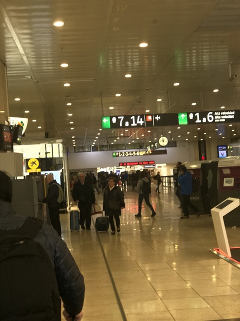 バルセロナの駅