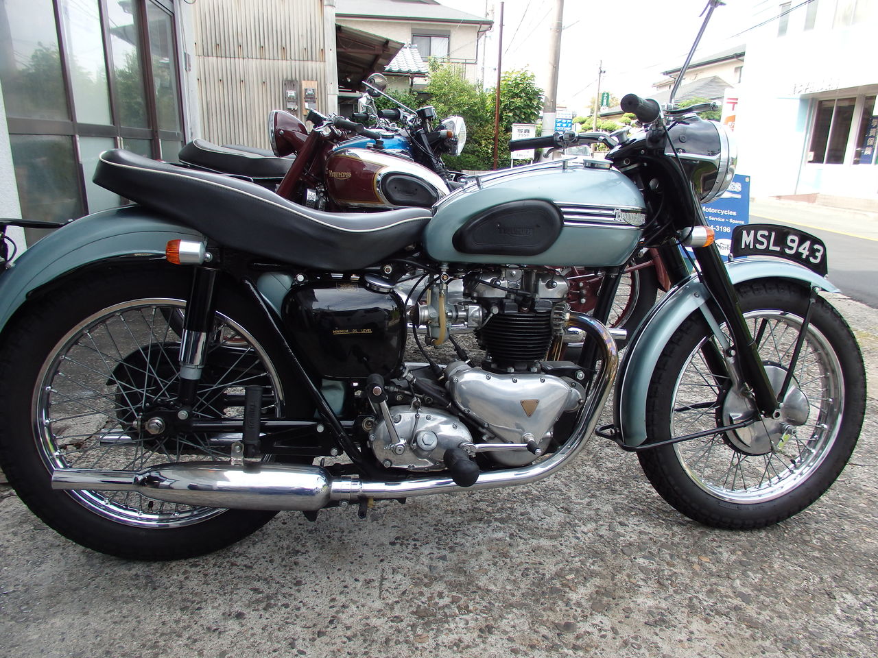 当時物　ビッグフィン　フランジセット　トライアンフ　T110 ENGLAND製 Triumph T110 1954 – We Sell Classic Bikes