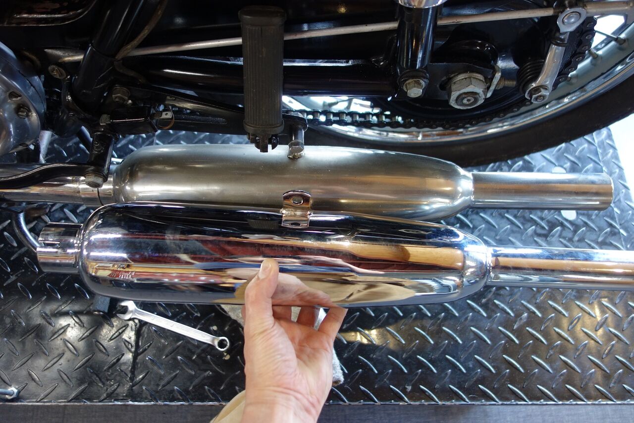 1954トライアンフワッセルガスタンク