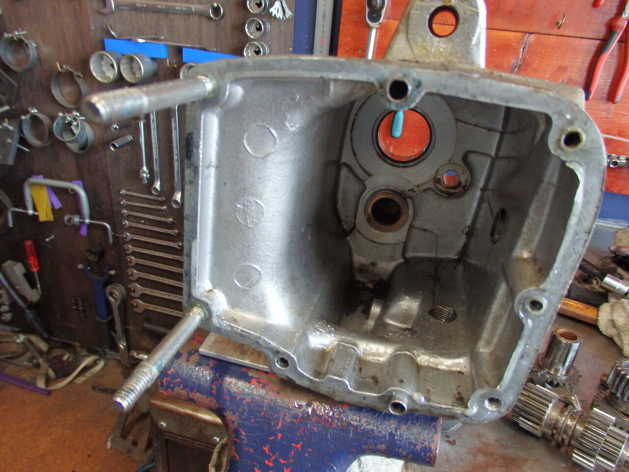 1955年トライアンフT110の様子です。 : TRAVIS