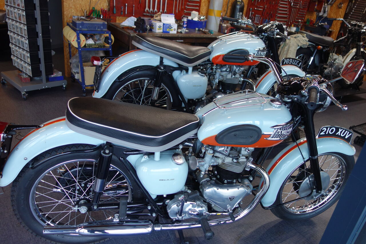 2 X 1959 Triumph T120. : TRAVIS CYCLES （トラヴィス