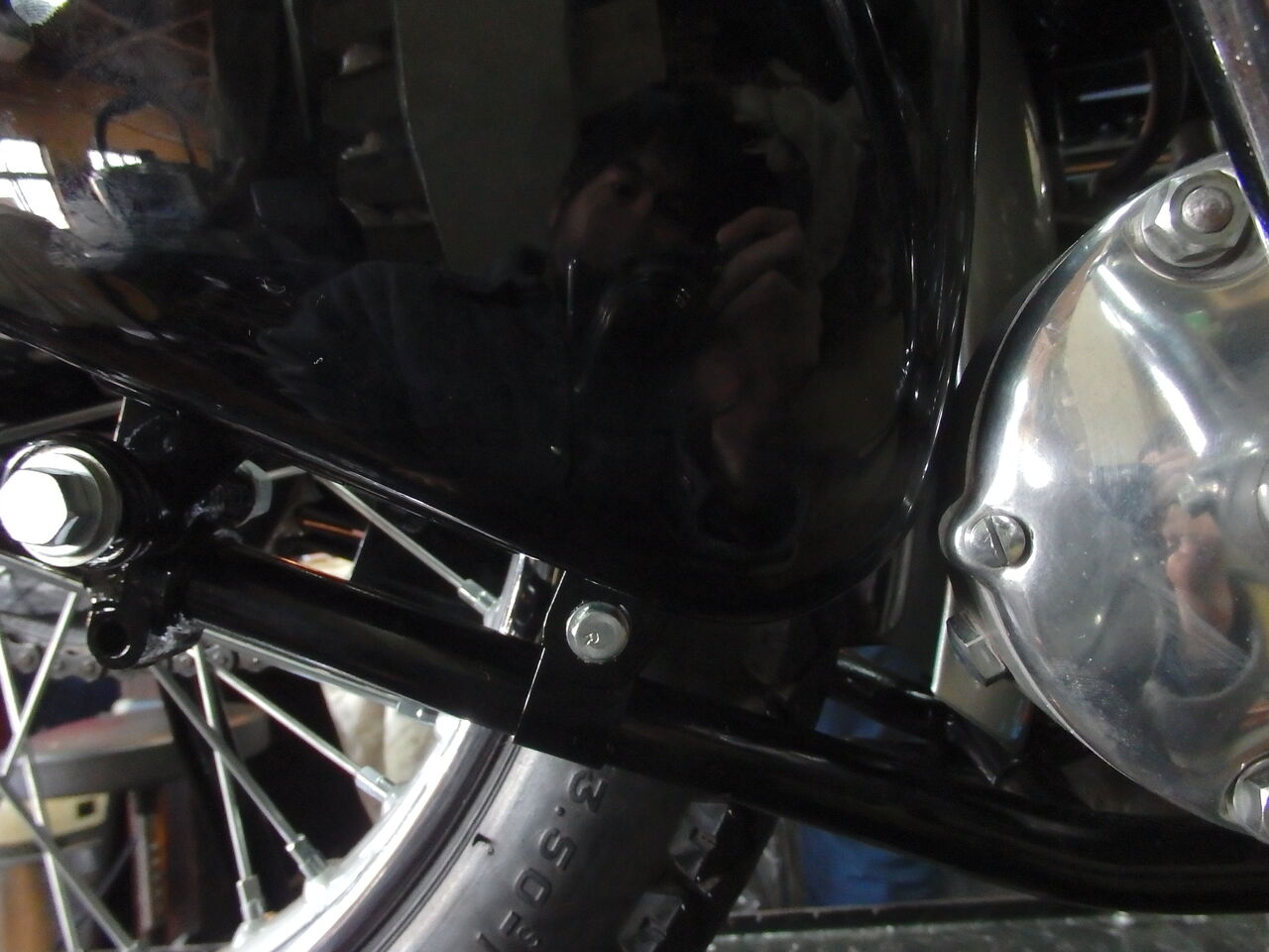 1954年トライアンフTR5合宿スクール8回目初日 