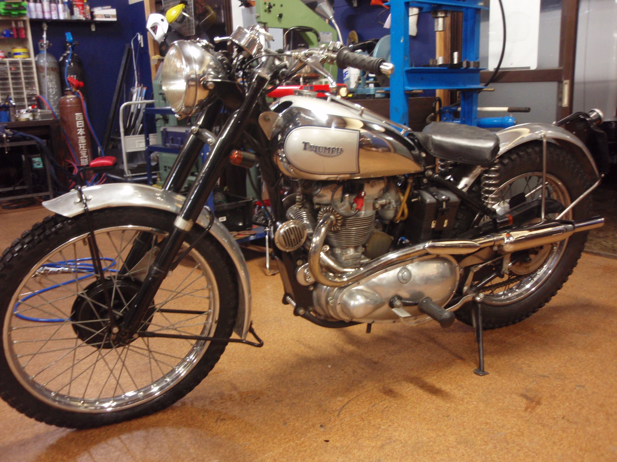 tetsuro様TRIUMPH BINDAYGI CYCLE ビンデージサイクル tetsuro様TRIUMPH BINDAYGI CYCLE ビンデージサイクル tetsuro様