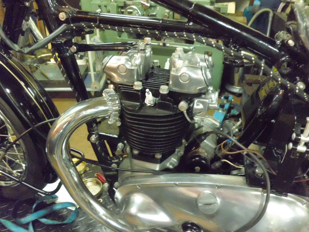 なかなかうまく行きませんね。 : TRAVIS CYCLES