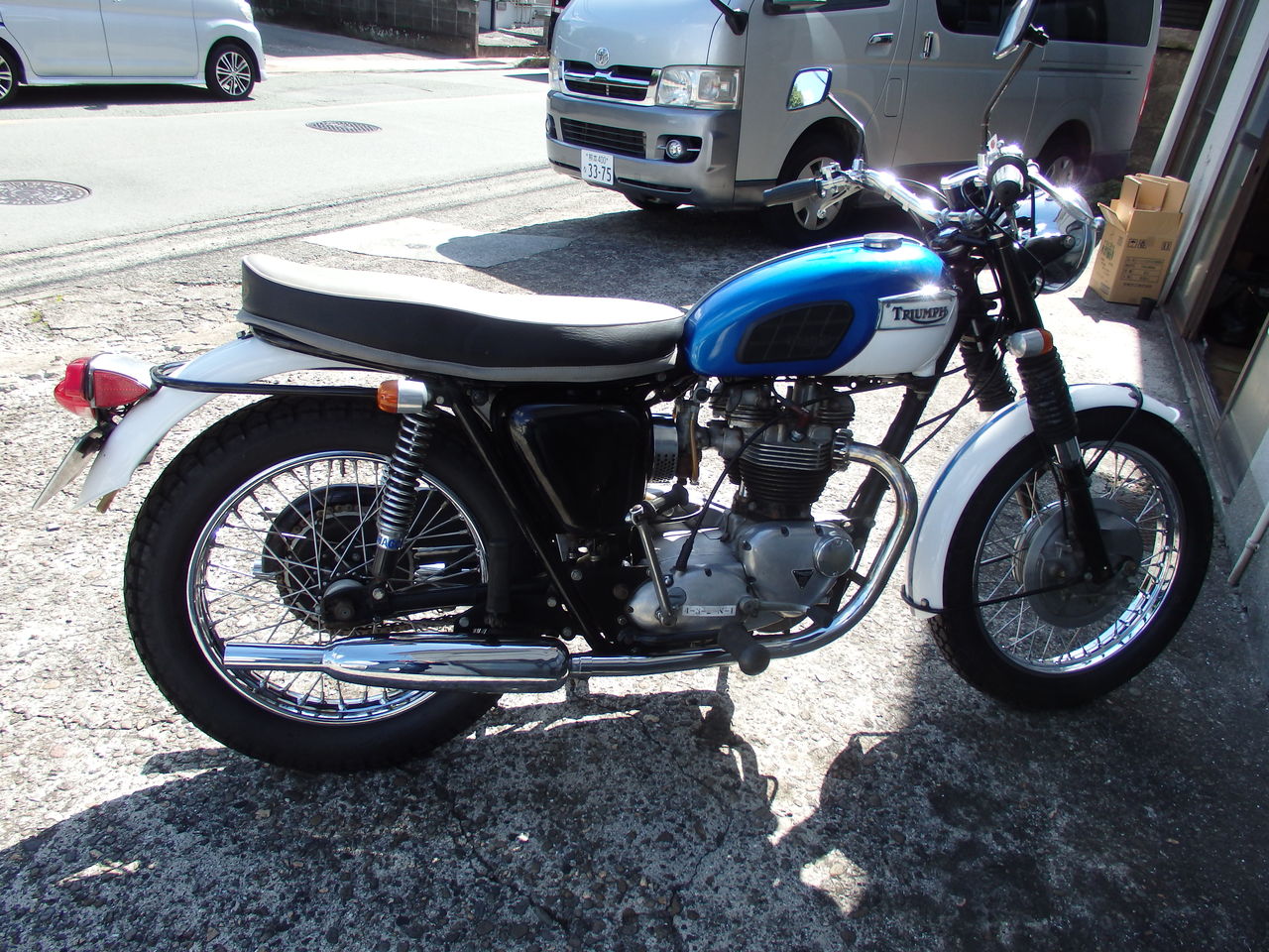 1970年トライアンフT120R 委託販売車両。 : TRAVIS 