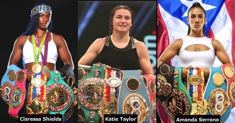 左から：クラレッサ，ケイティ，アマンダ