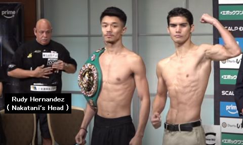 公開計量を1発クリアしてポージングする両雄