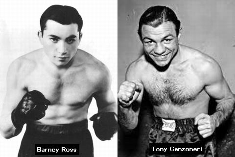 バーニー・ロス（左）とトニー・カンゾネリ（右）