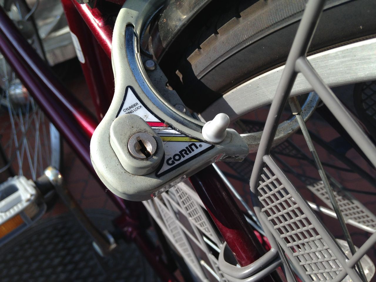 gorin 自転車 鍵 スペア