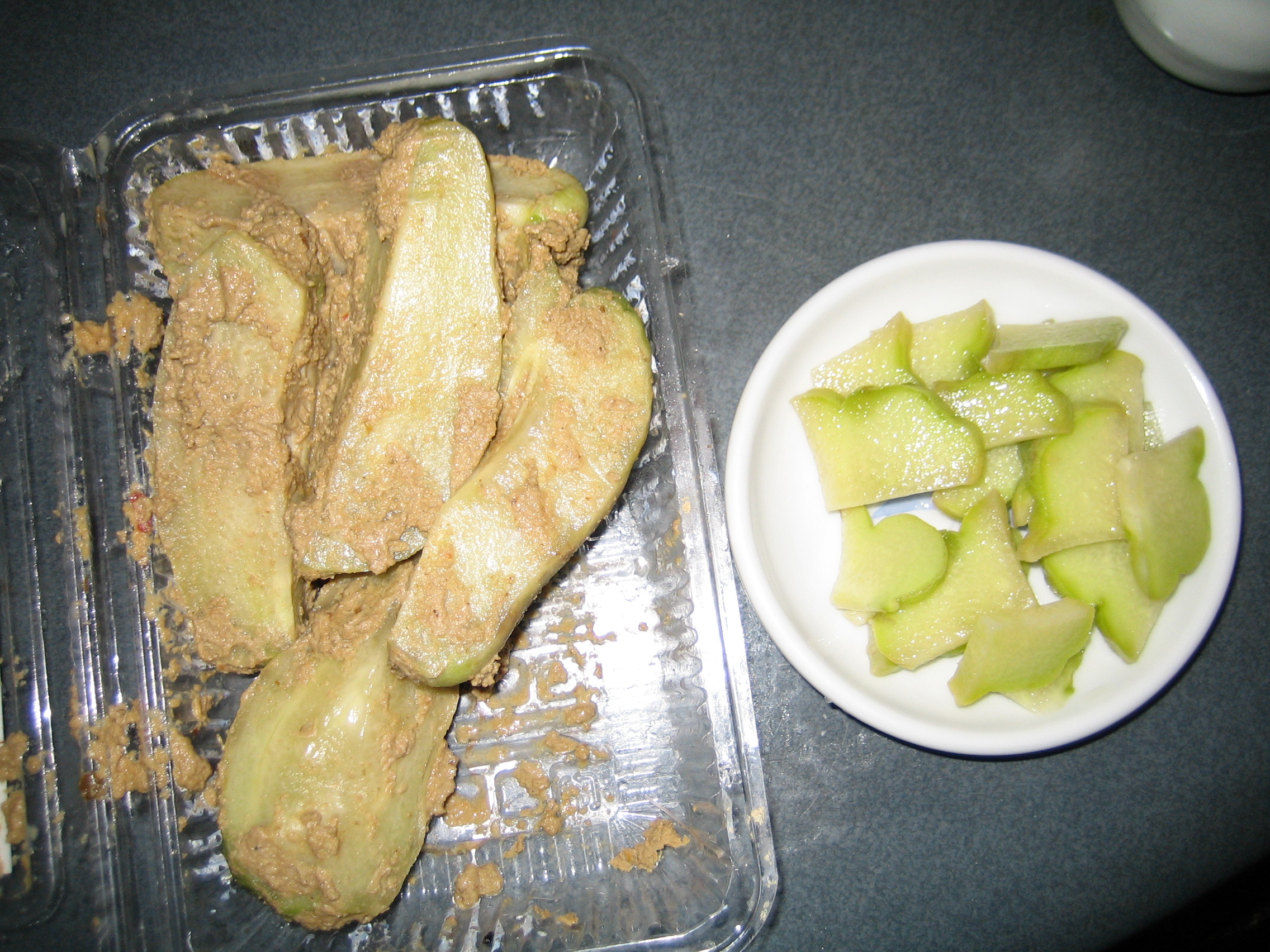 隼人瓜 はやとうり のヌカ漬け 父親の育児日記