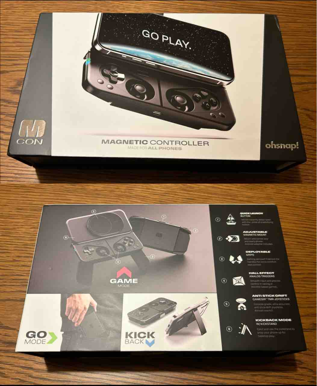 周辺機器レビュー】Ohsnap! MCON（スマホ用MagSafeコントローラー