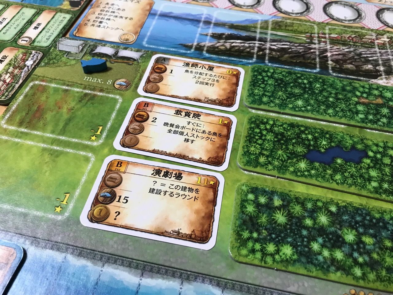 リプレイ記 ヌースフィヨルド Treeボードゲーム日記 リプレイ記 ヌースフィヨルド Treeボードゲーム日記