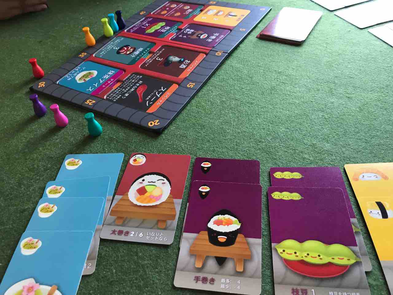 自宅ゲーム会 前半 スシゴーパーティ ハイソサエティ イスタンブール Treeボードゲーム日記 自宅ゲーム会 前半 スシゴーパーティ ハイソサエティ イスタンブール Treeボードゲーム日記