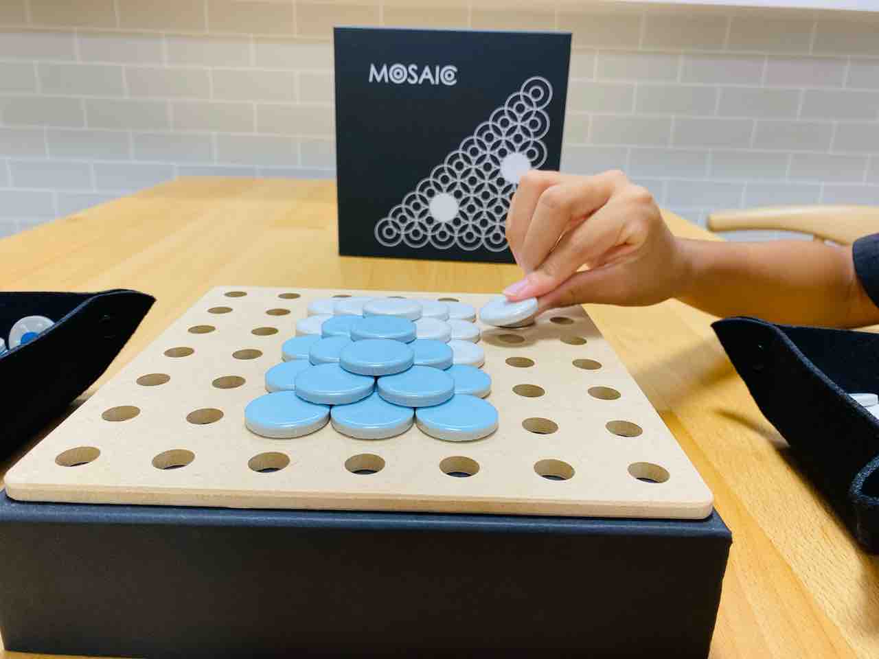 陶器のボードゲーム 「モザイク」 : treeボードゲーム日記