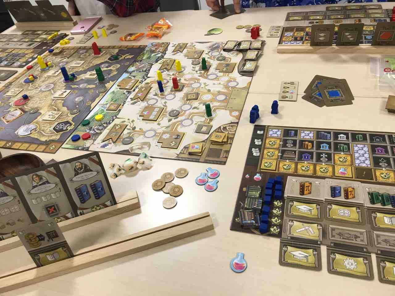 ニュートン4人戦 Treeボードゲーム日記