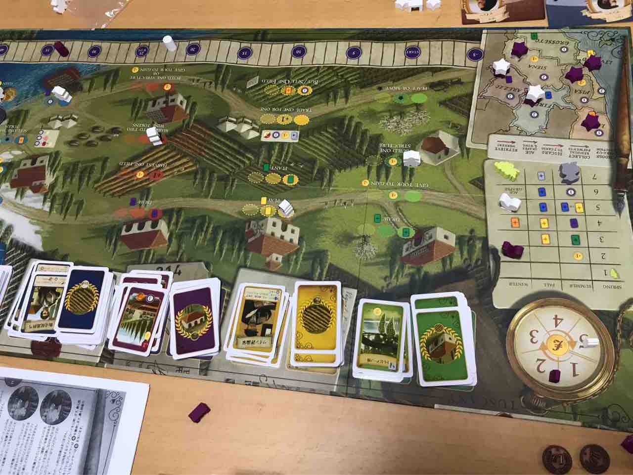 リプレイ記 ワイナリーの四季 Treeボードゲーム日記
