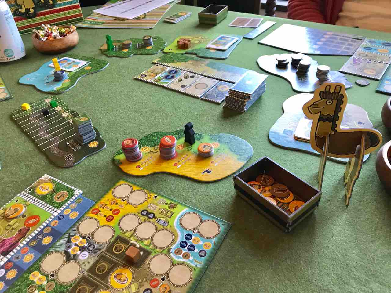 自宅ゲーム会 前半 アルティプラーノ ロシアンレールロード タイニーパーク Treeボードゲーム日記 自宅ゲーム会 前半 アルティプラーノ ロシアンレールロード タイニーパーク Treeボードゲーム日記