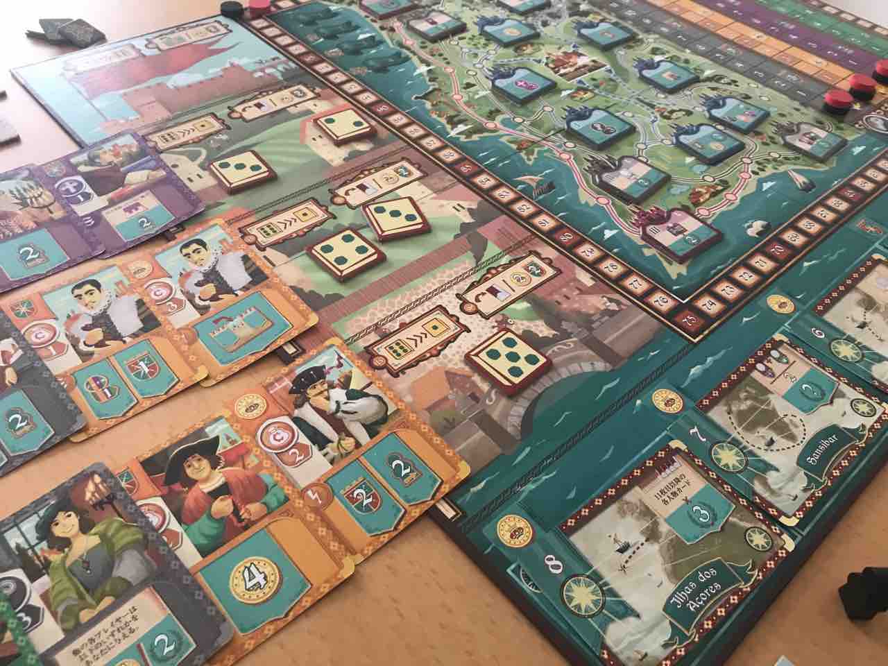 リプレイ記 コインブラ Treeボードゲーム日記