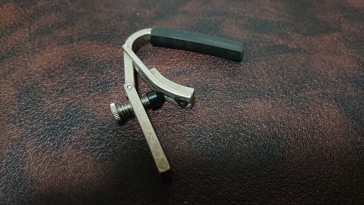 雑記】約20年振りにSHUBB C1購入【カポタスト】 : 木の温もりを鉄弦に 