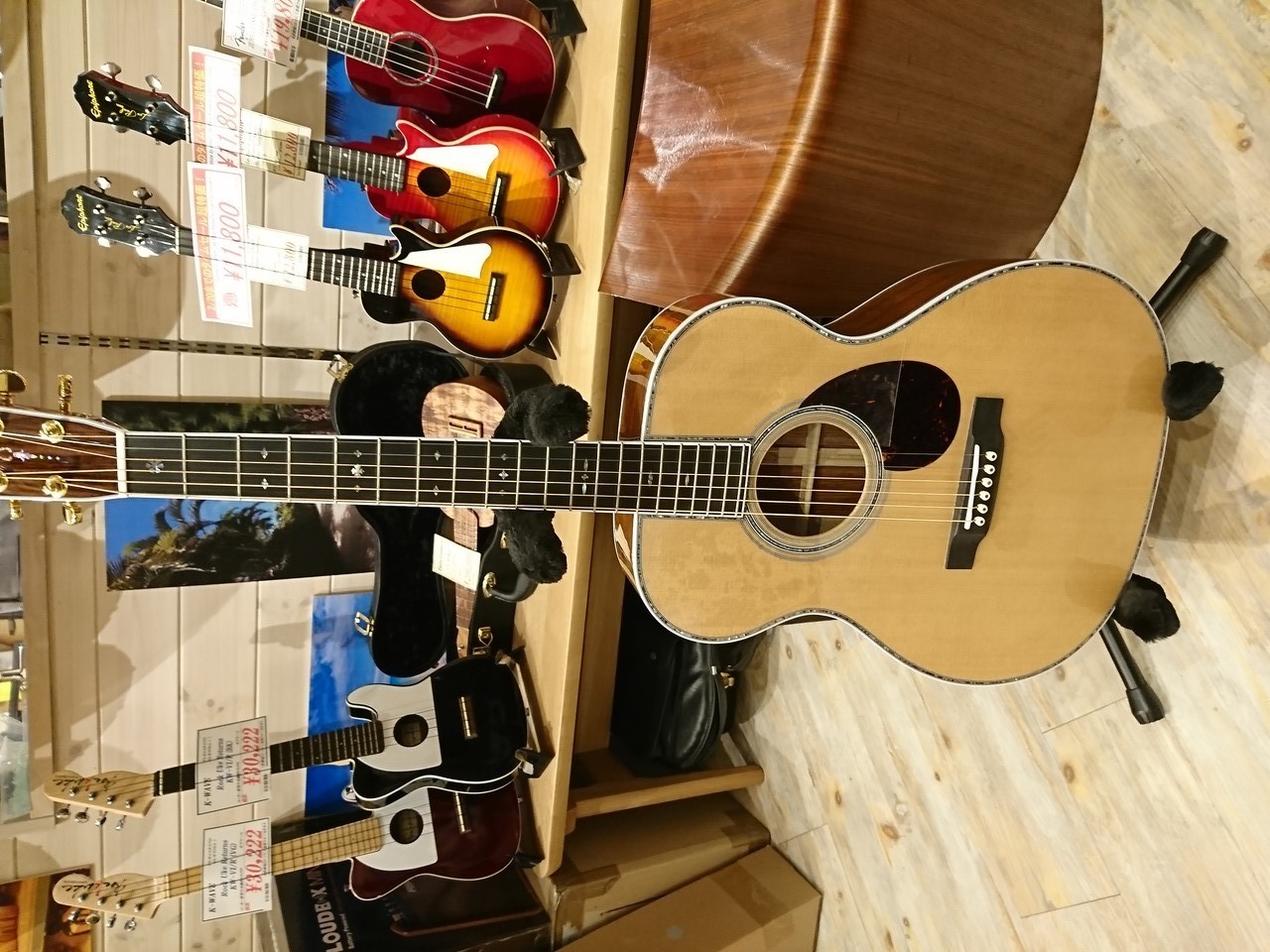 Martin CTM OM-45【試奏レビュー】 : 木の温もりを鉄弦にのせて