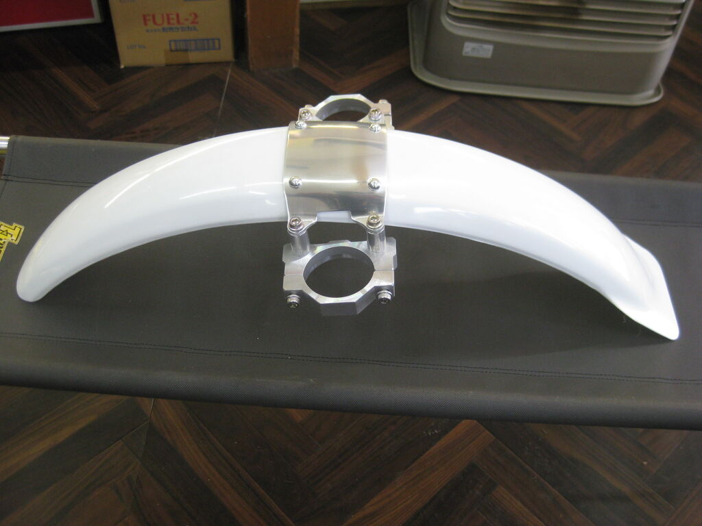 工房きたむら　セロー225用強化ダウンフェンダーセット 工房きたむら コウボウキタムラ フロントダウンフェンダー