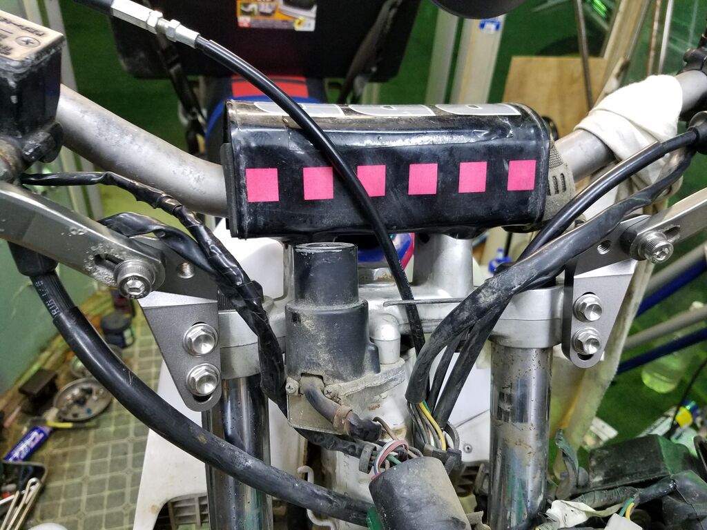 セロー225のトップブリッジマウントについて : トレックフィールドの